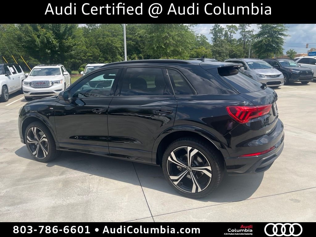 Used 2024 Black Audi Premium Plus image 3