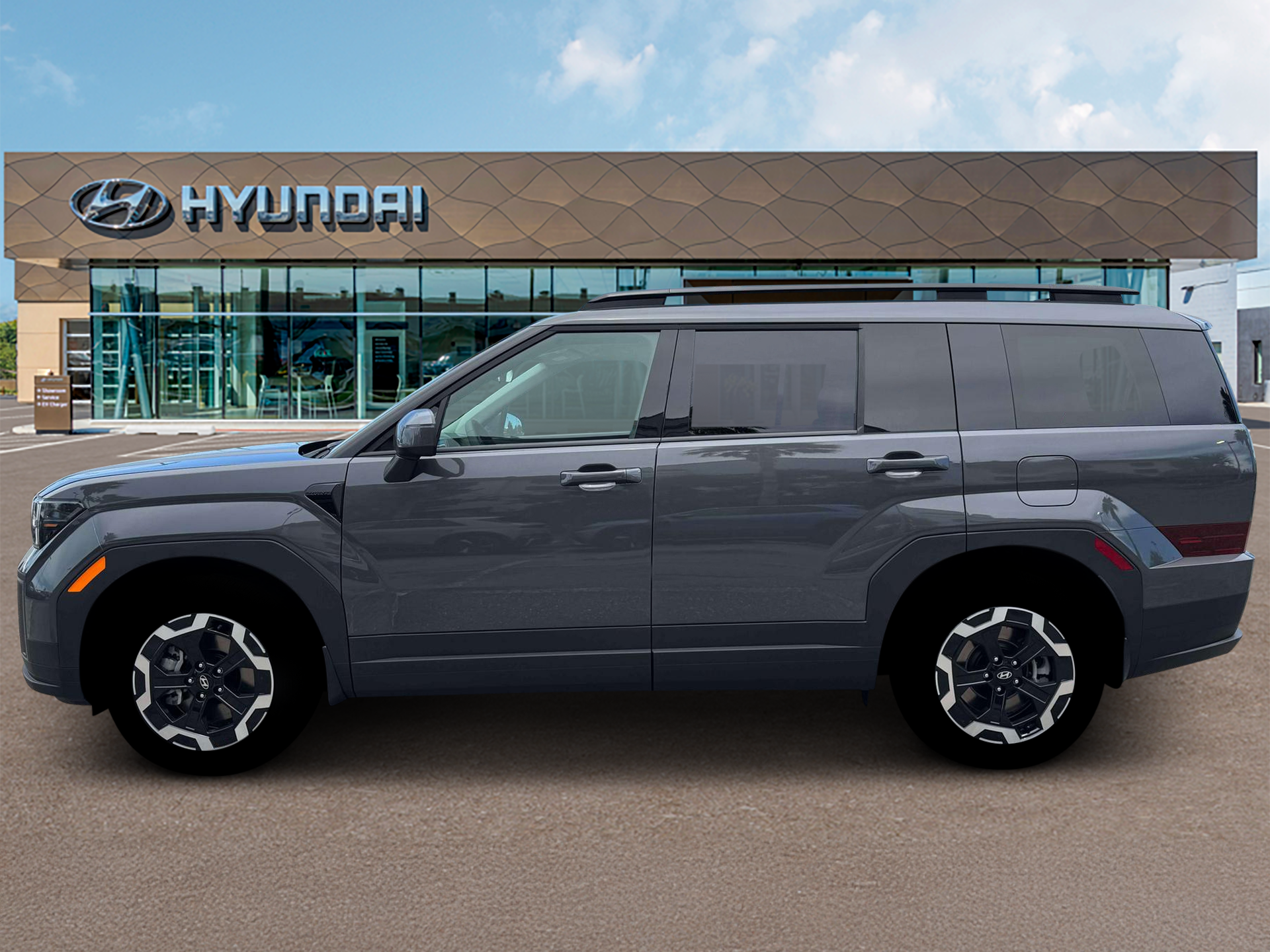 New 2026 Gray Hyundai SEL FWD image 3