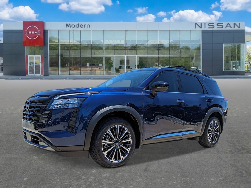 New 2026 Deep Ocean Blue Pearl Nissan Platinum image 1