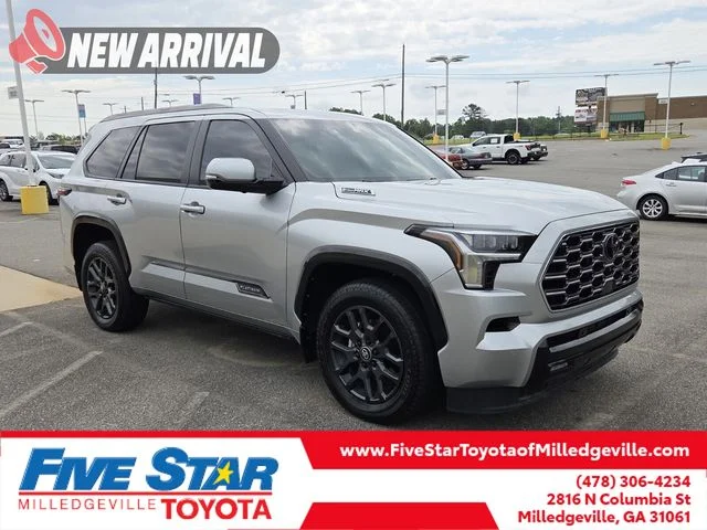 Used 2025 Silver Toyota Platinum image 1