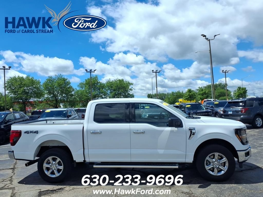 Certified Used 2025 White Ford XLT image 8