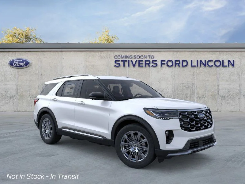 New 2026 Star White Metallic Tri-Coat Ford Platinum™ image 7