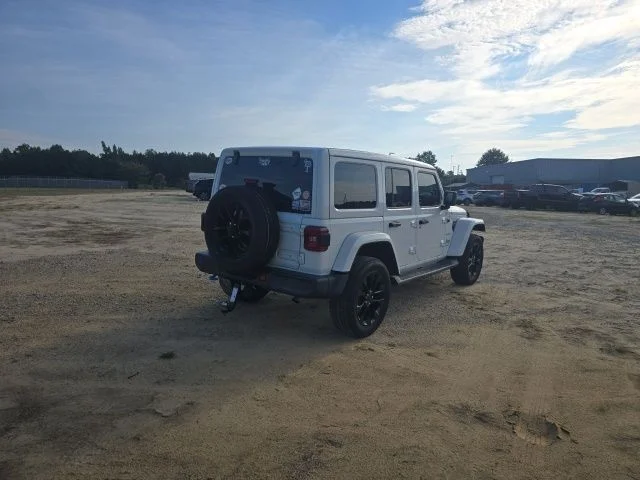 Used 2023 White Jeep Sahara 4xe image 8