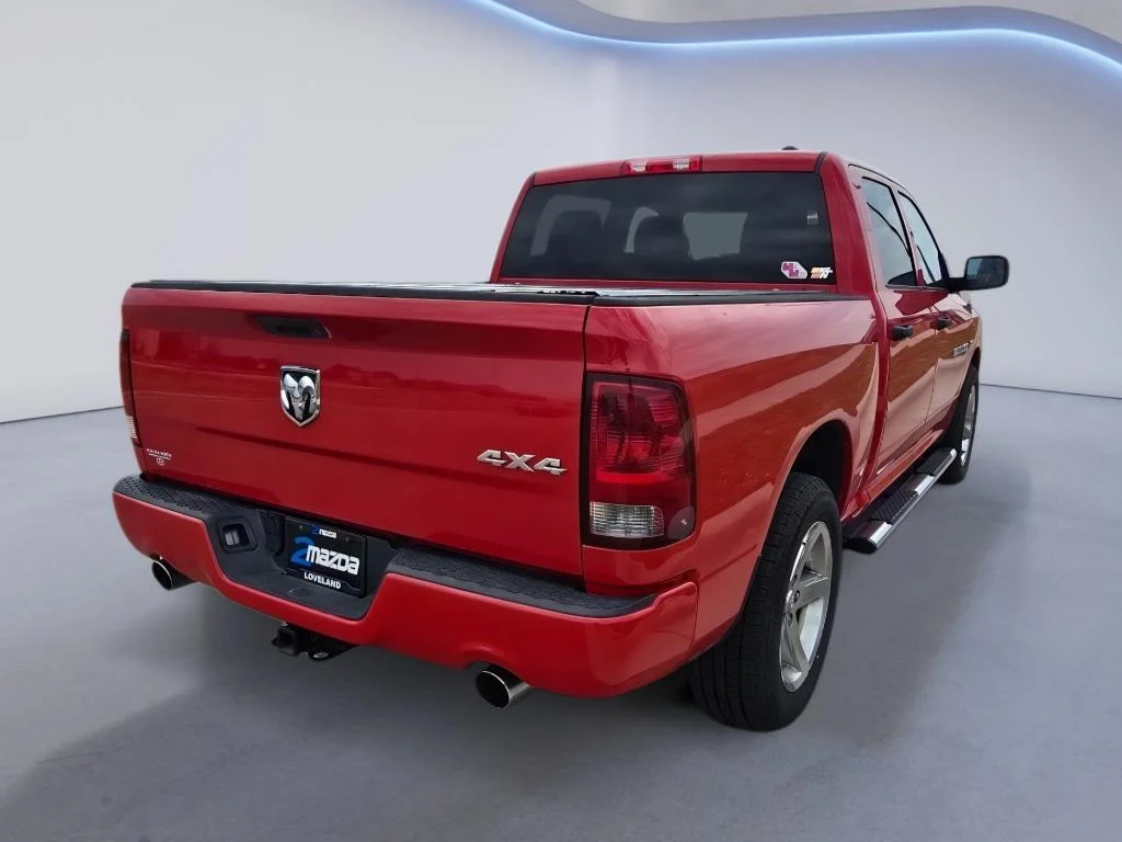 Used 2012 Flame Red Clearcoat Ram Express image 5