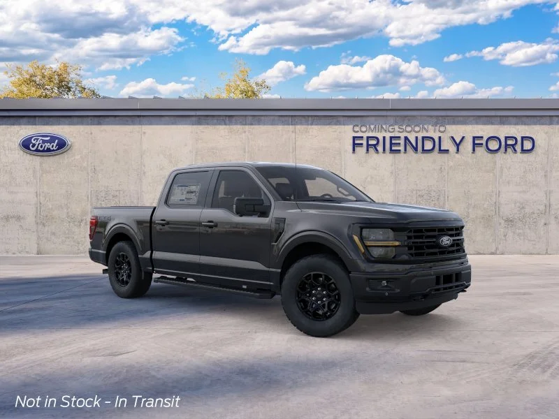 New 2026 Agate Black Metallic Ford XLT image 7