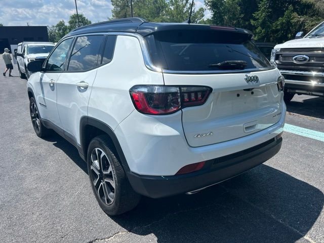 Used 2023 White Jeep Limited image 3