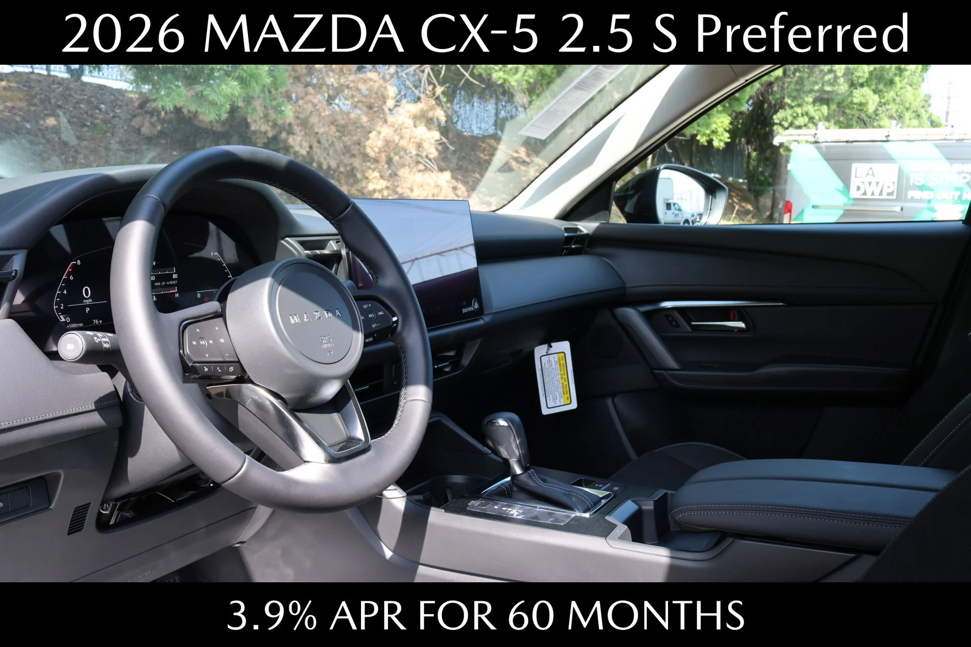 New 2026 Jet Black Mica Mazda 2.5 S Preferred AWD image 6