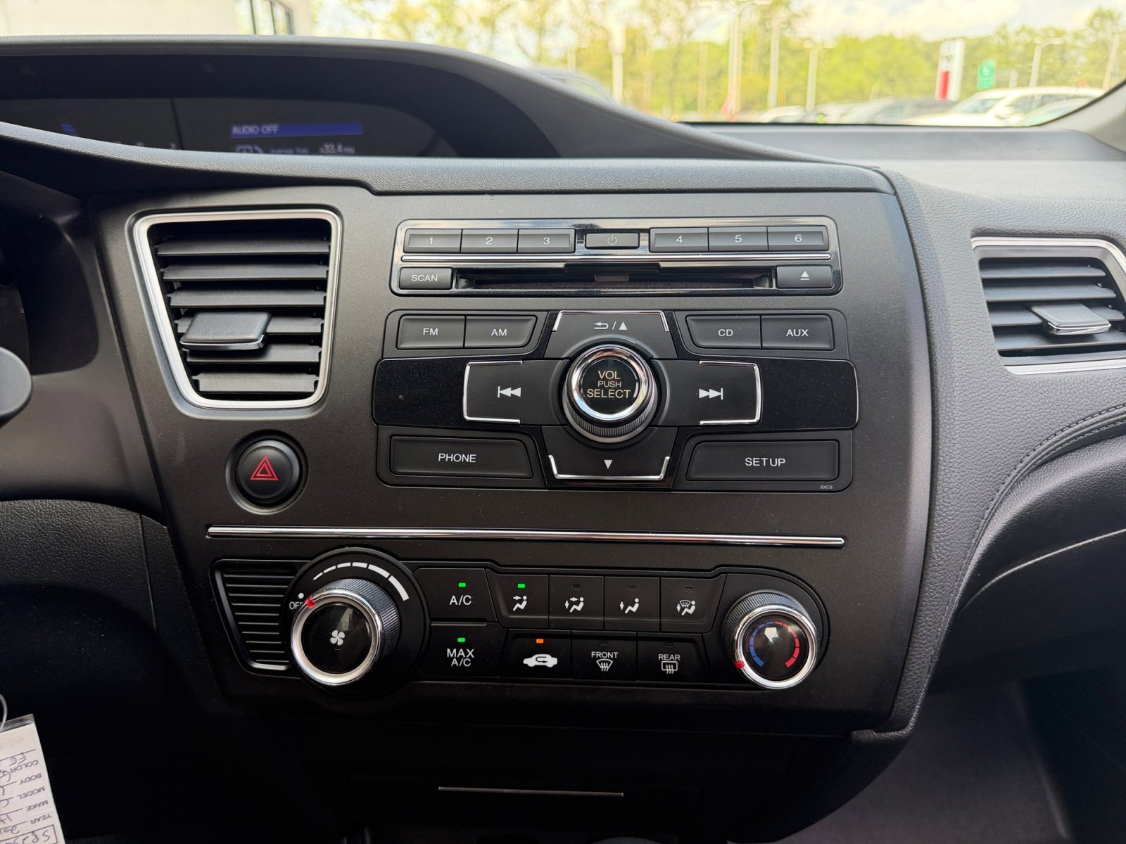 Used 2015 Modern Steel Metallic Honda LX image 19