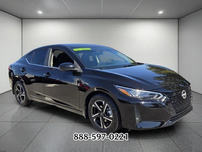 Used 2024 Super Black NISSAN SV image 7