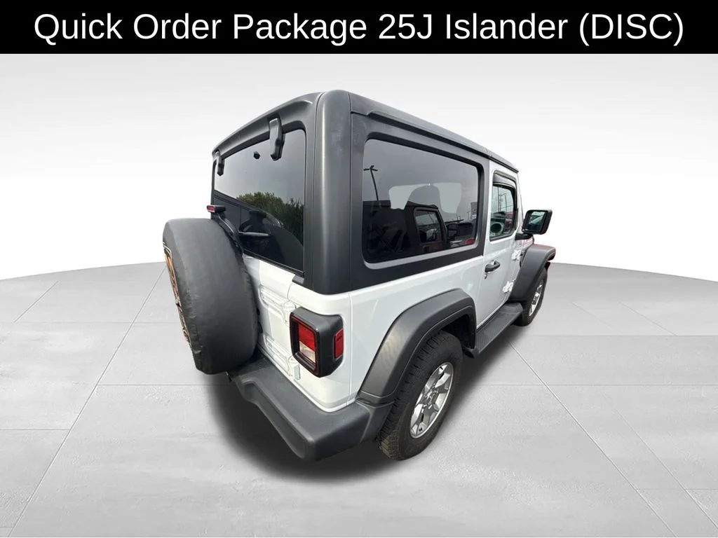 Used 2021 White Jeep Sport image 2