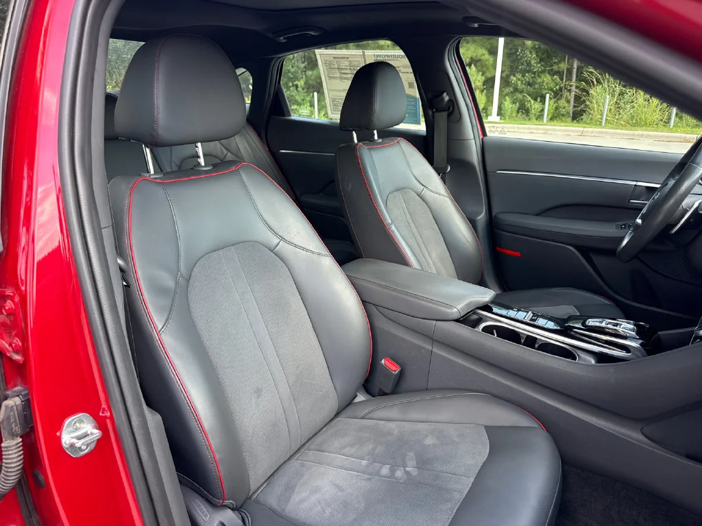 Used 2020 Calypso Red Hyundai SEL Plus image 34
