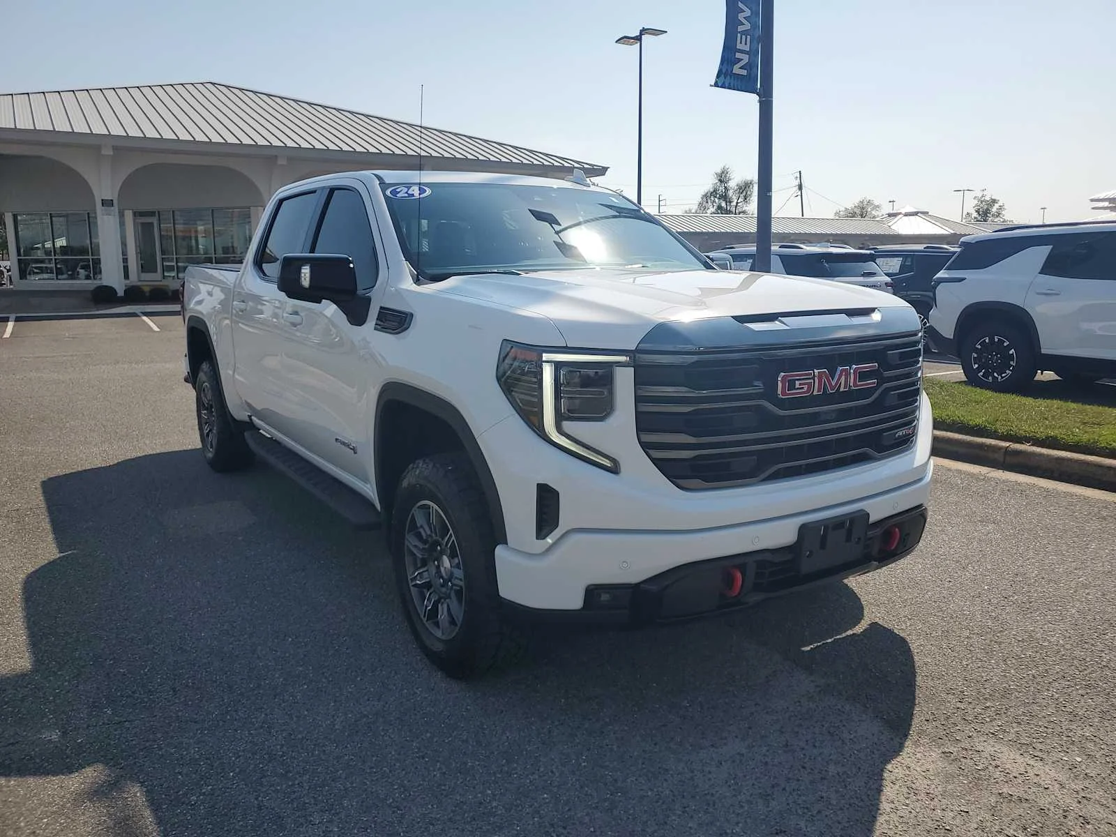 Used 2024 Summit White GMC AT4 image 8