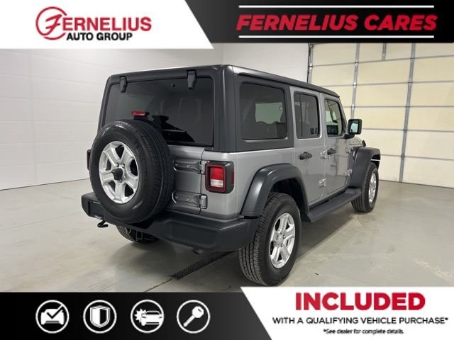 Used 2018 Silver Jeep Unlimited Sport S image 7