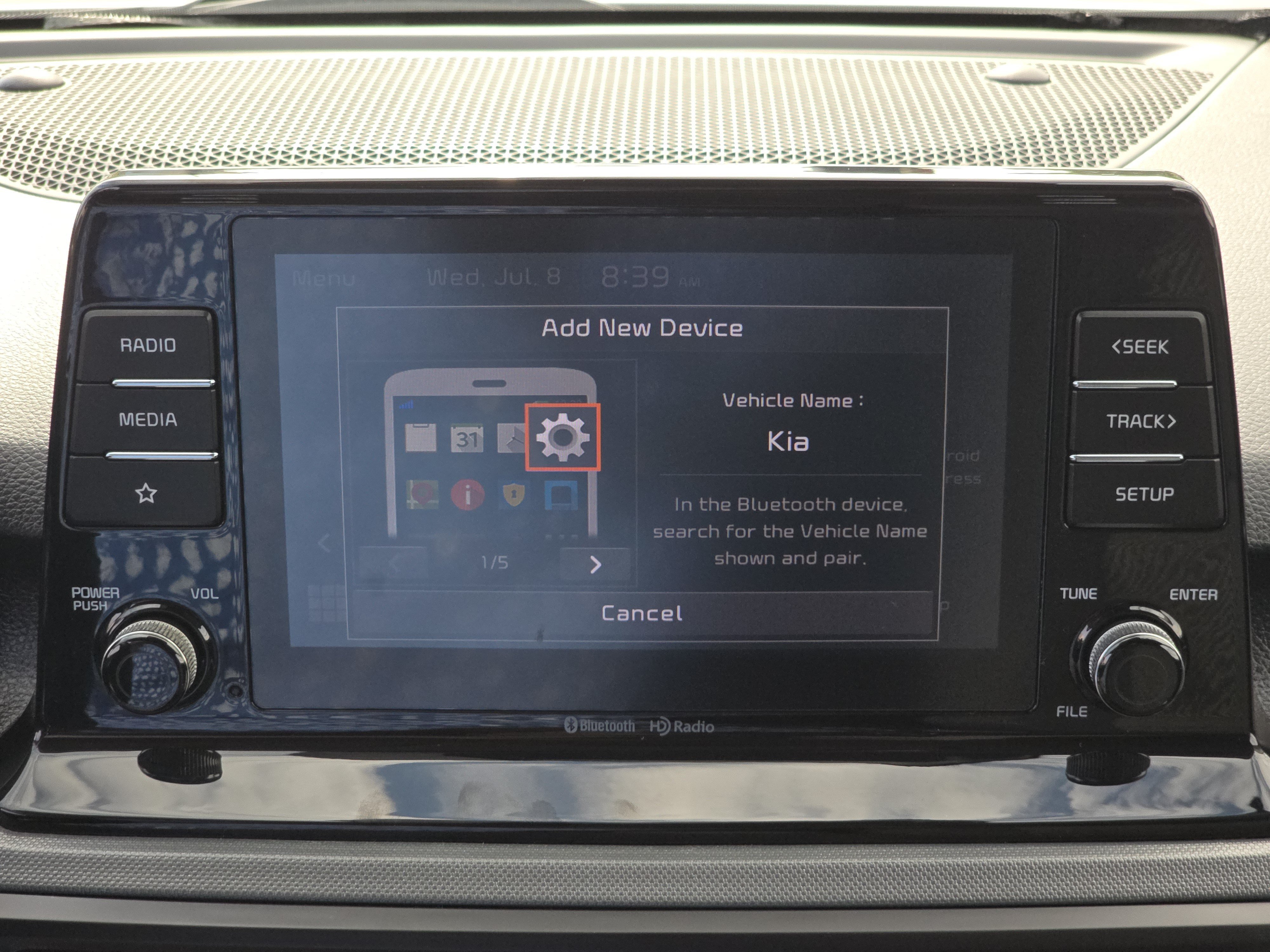 Used 2023 Snow White Pearl Kia LX image 11