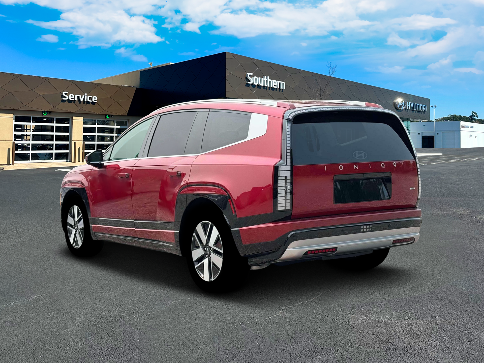 New 2026 Red Hyundai SEL image 5