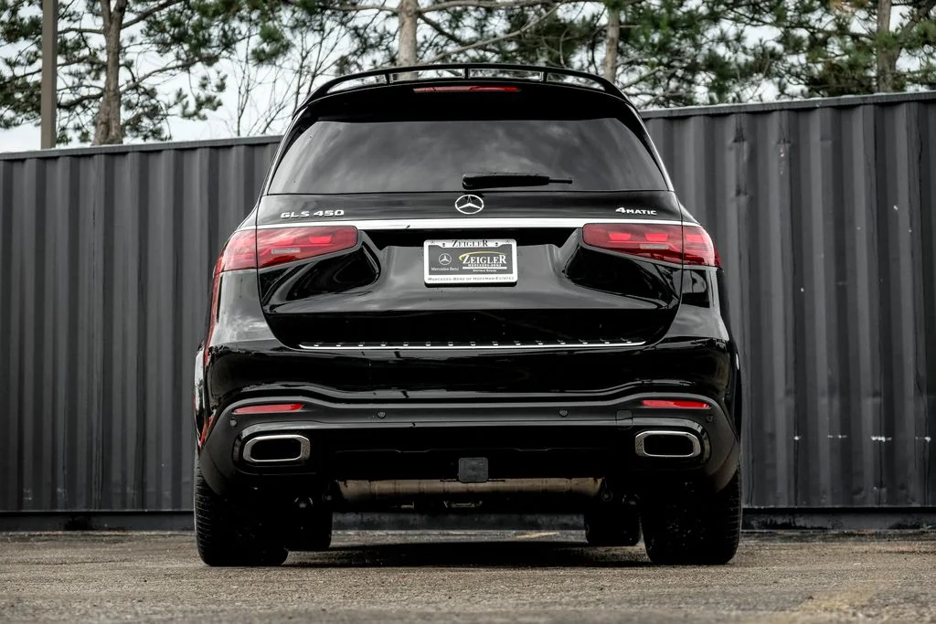 New 2026 Obsidian Black Metallic Mercedes-Benz GLS 450 image 8