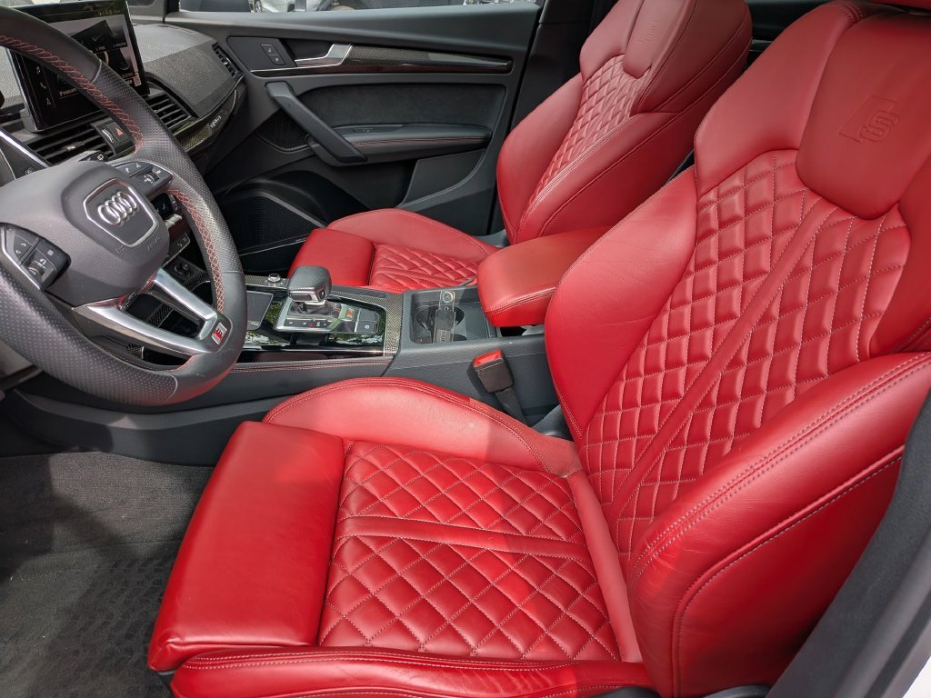 Used 2023 White Audi Premium Plus image 12