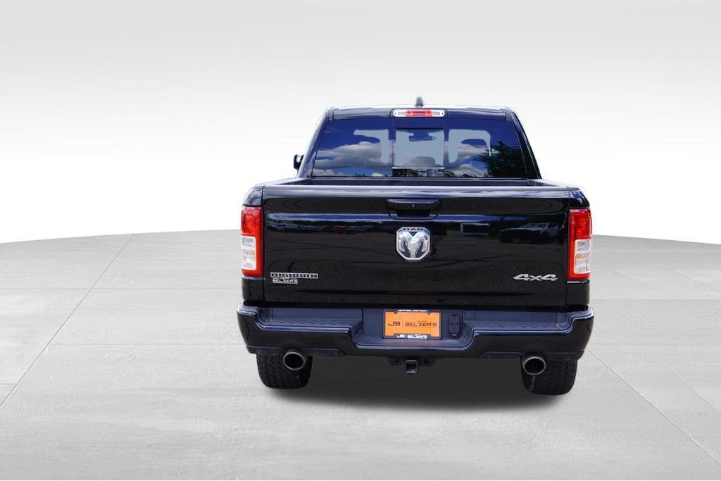 Certified Used 2022 Diamond Black Crystal Pearlcoat Ram Big Horn image 6