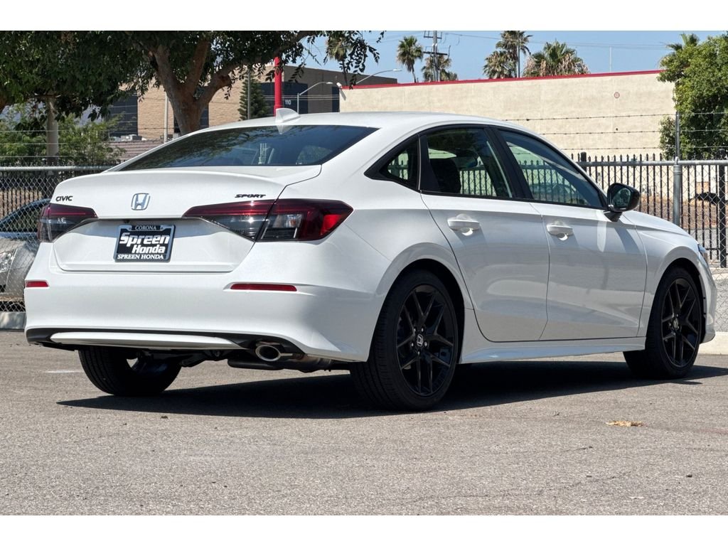 New 2026 Platinum White Pearl Honda Sport image 4