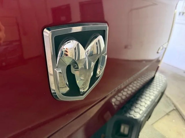 Used 2011 Flame Red Clearcoat Ram SLT image 8