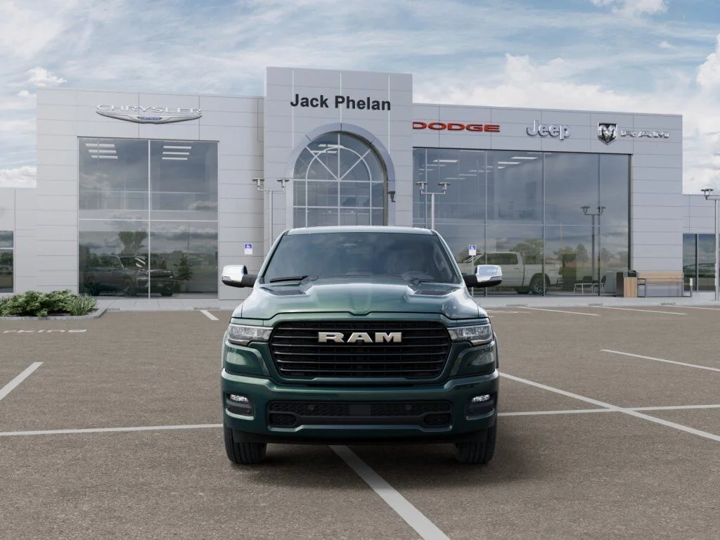 New 2026 Serrano-Green Metallic Exterior Paint RAM Laramie image 6