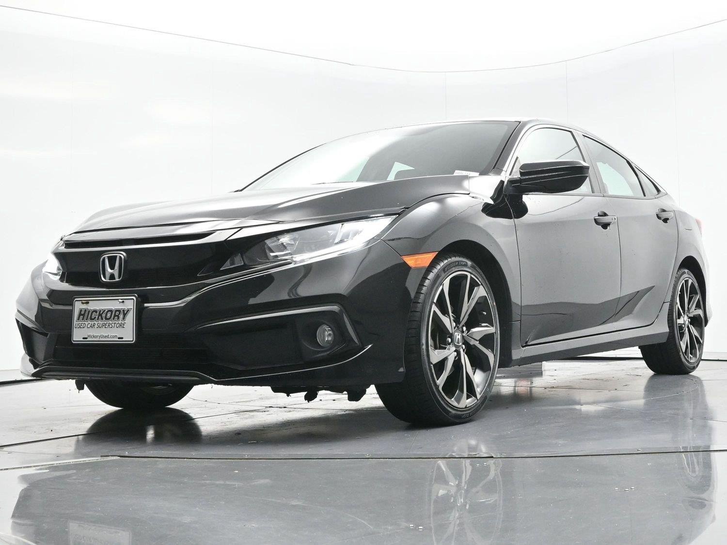 Used 2021 Crystal Black Pearl Honda Sport image 39