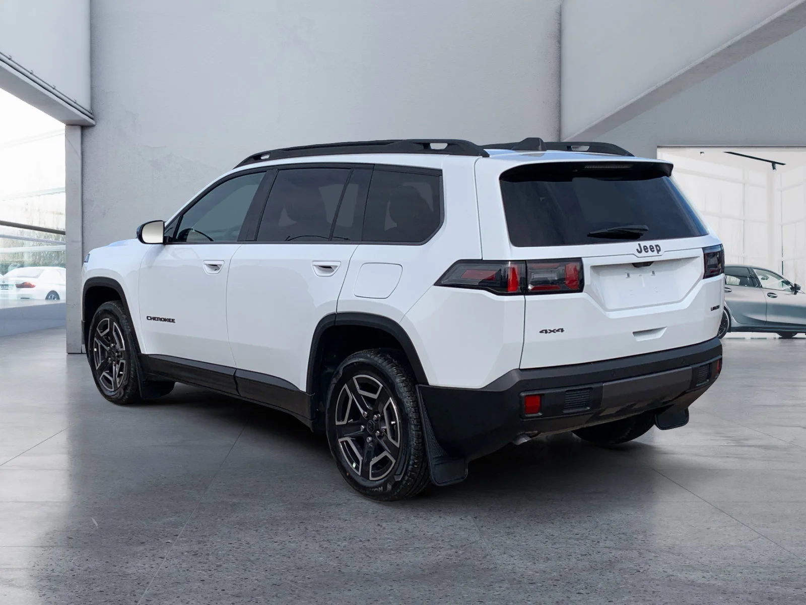 New 2026 Bright White Jeep Laredo image 3