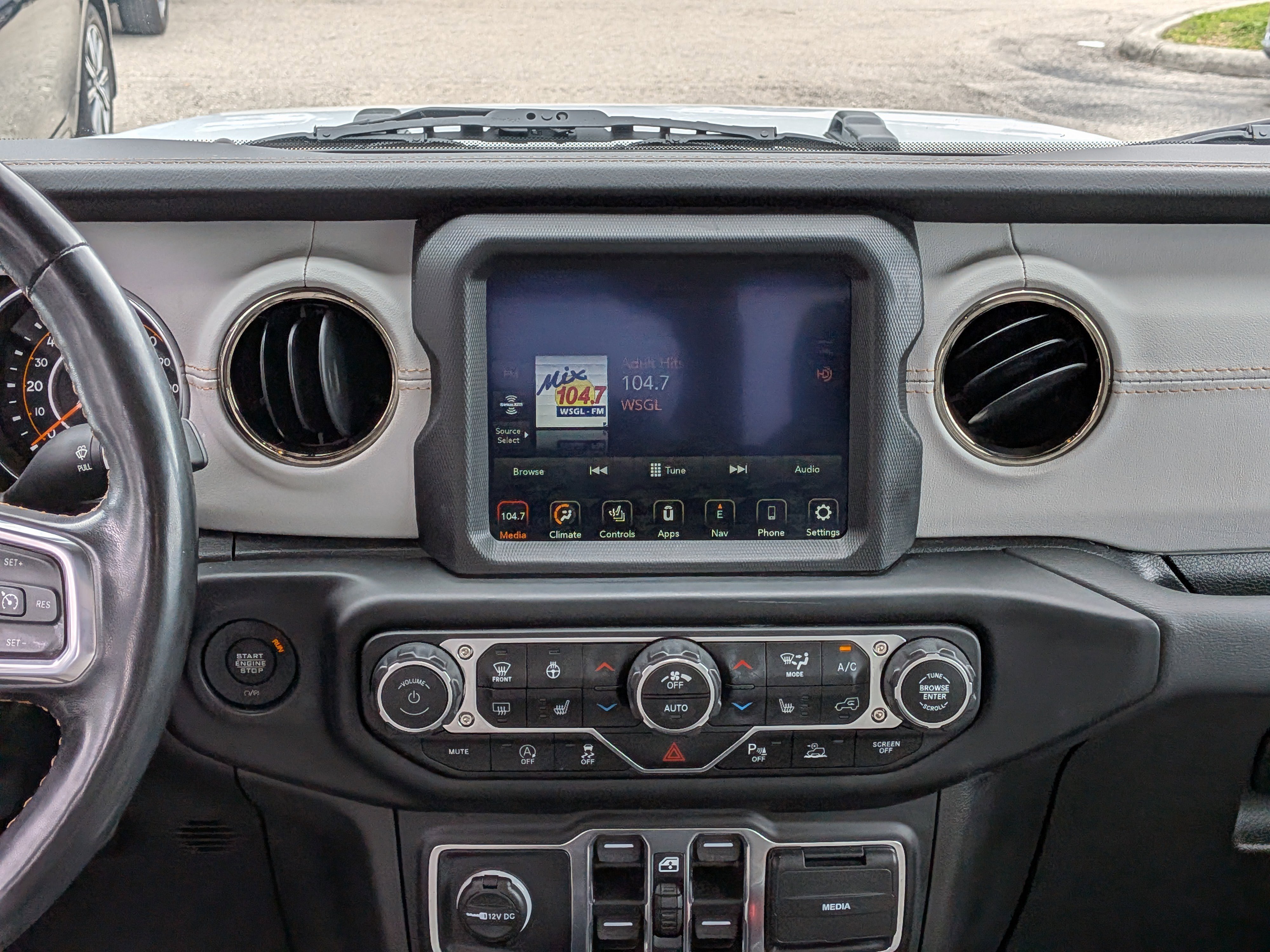 Used 2023 Bright White Clearcoat Jeep High Altitude image 19