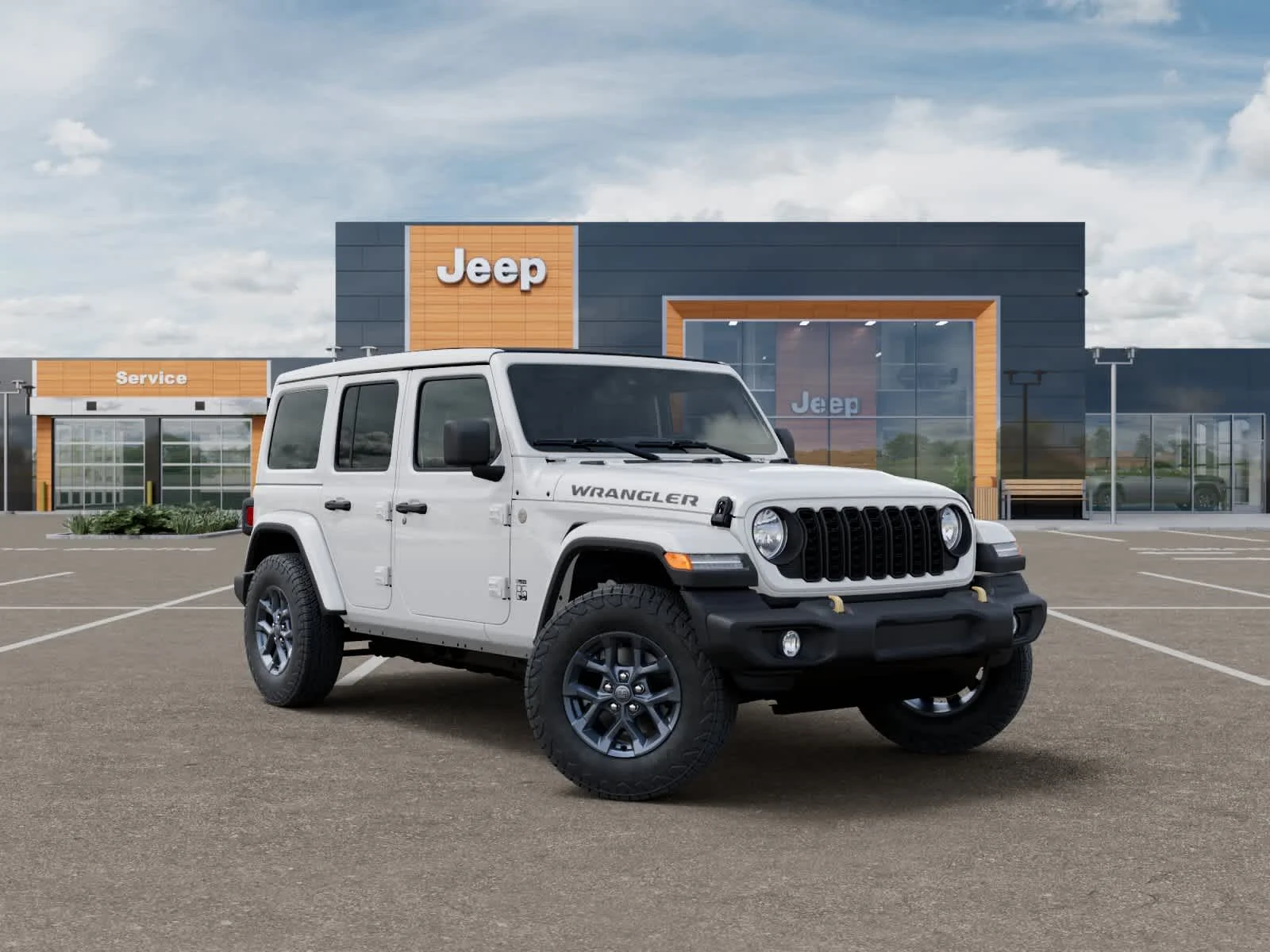 New 2026 Bright White Clearcoat Jeep 85th Anniversary image 5
