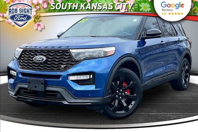 Used 2022 Ford Explorer ST with VIN 1FM5K8GC1NGA44985 for sale in Kansas City