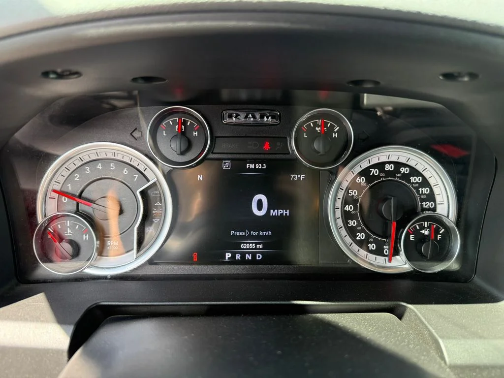 Used 2017 Flame Red Clearcoat Ram Big Horn image 25