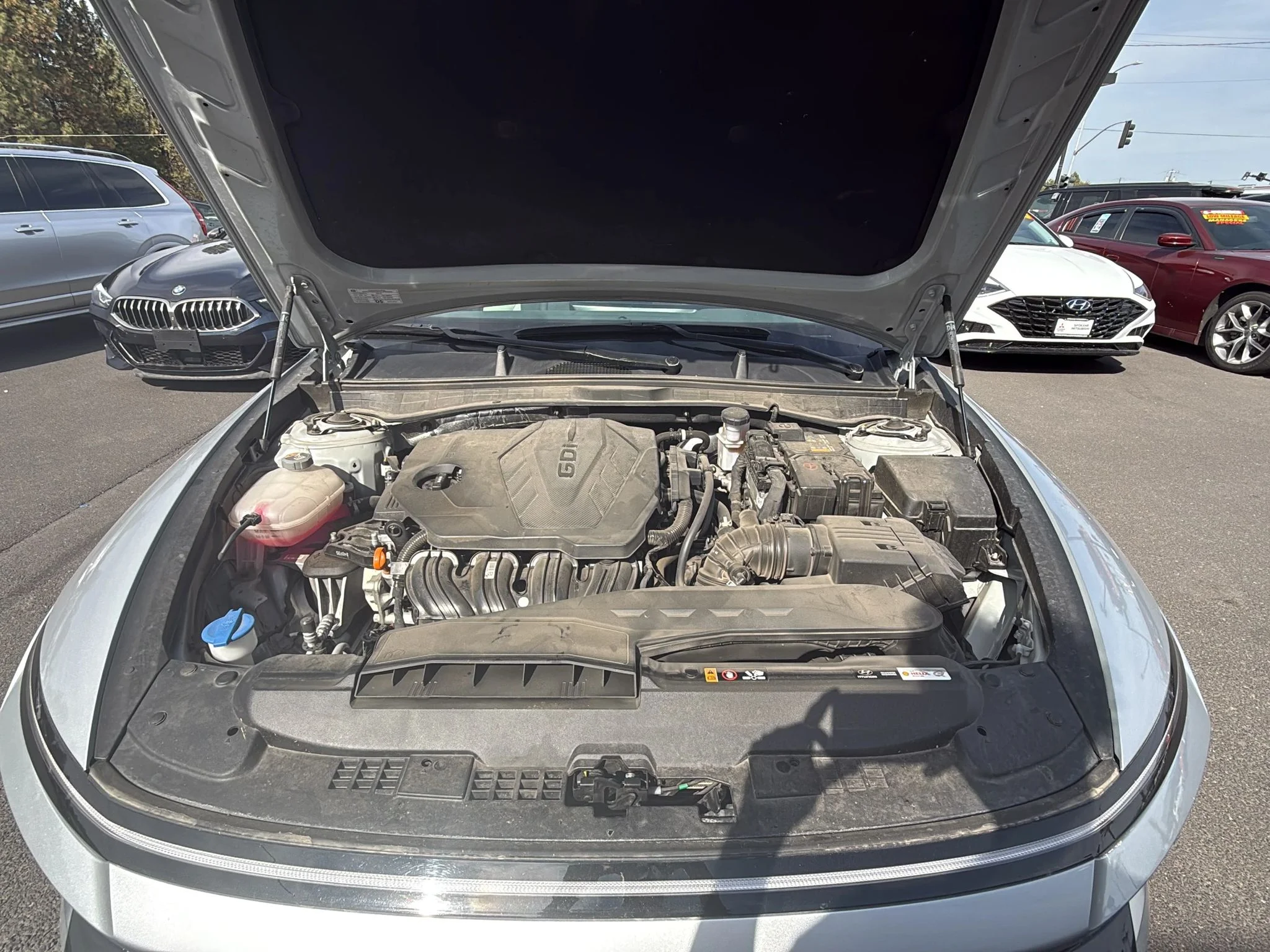 Used 2025 Aero Silver Hyundai SEL image 29