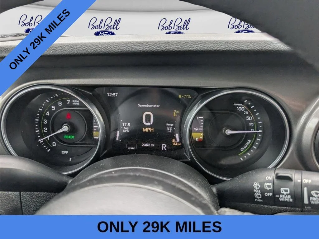 Used 2023 Bright White Clearcoat Jeep Willys 4xe image 25