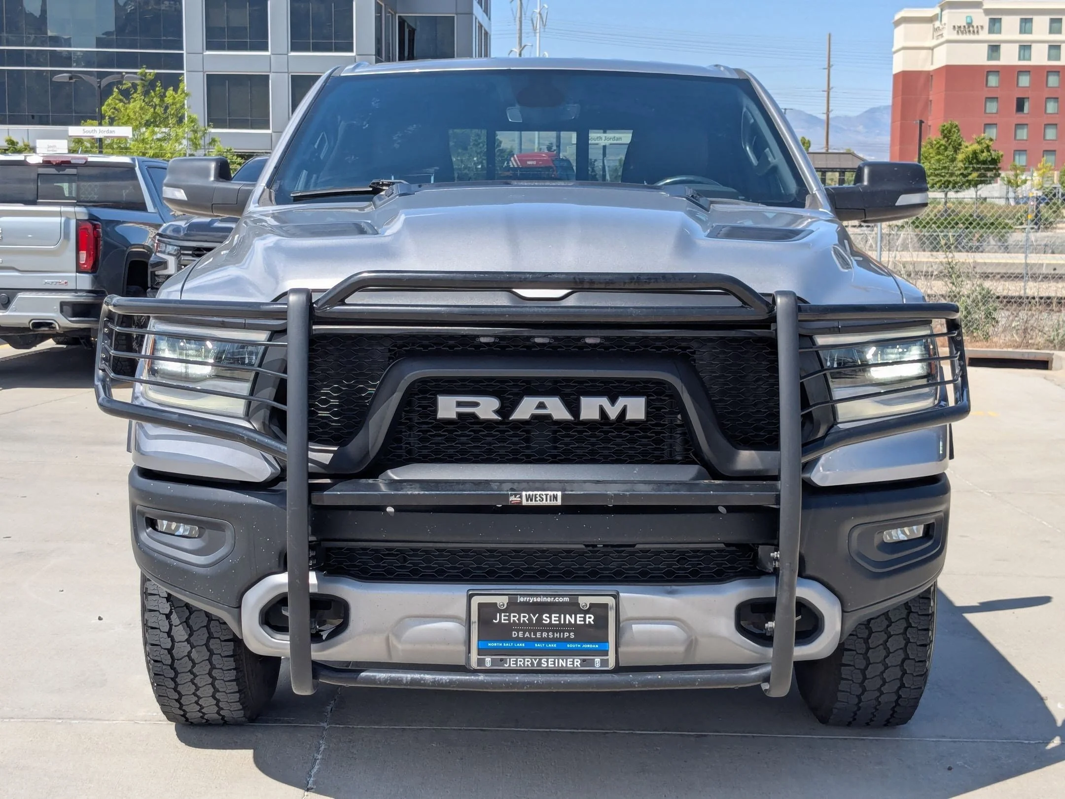 Used 2020 Billet Silver Metallic Clearcoat Ram Rebel image 9