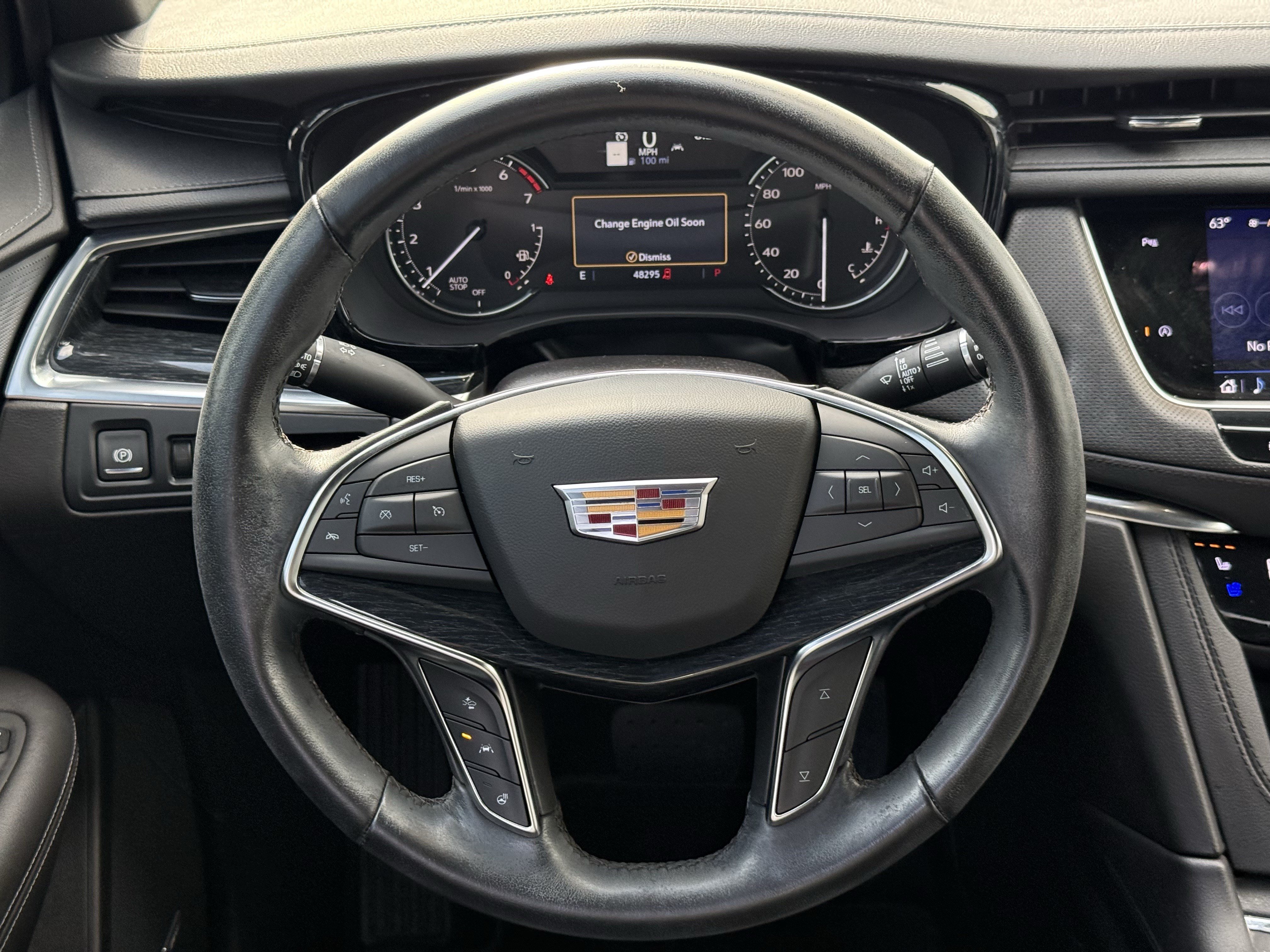 Used 2023 Stellar Black Metallic Cadillac FWD Premium Luxury image 14