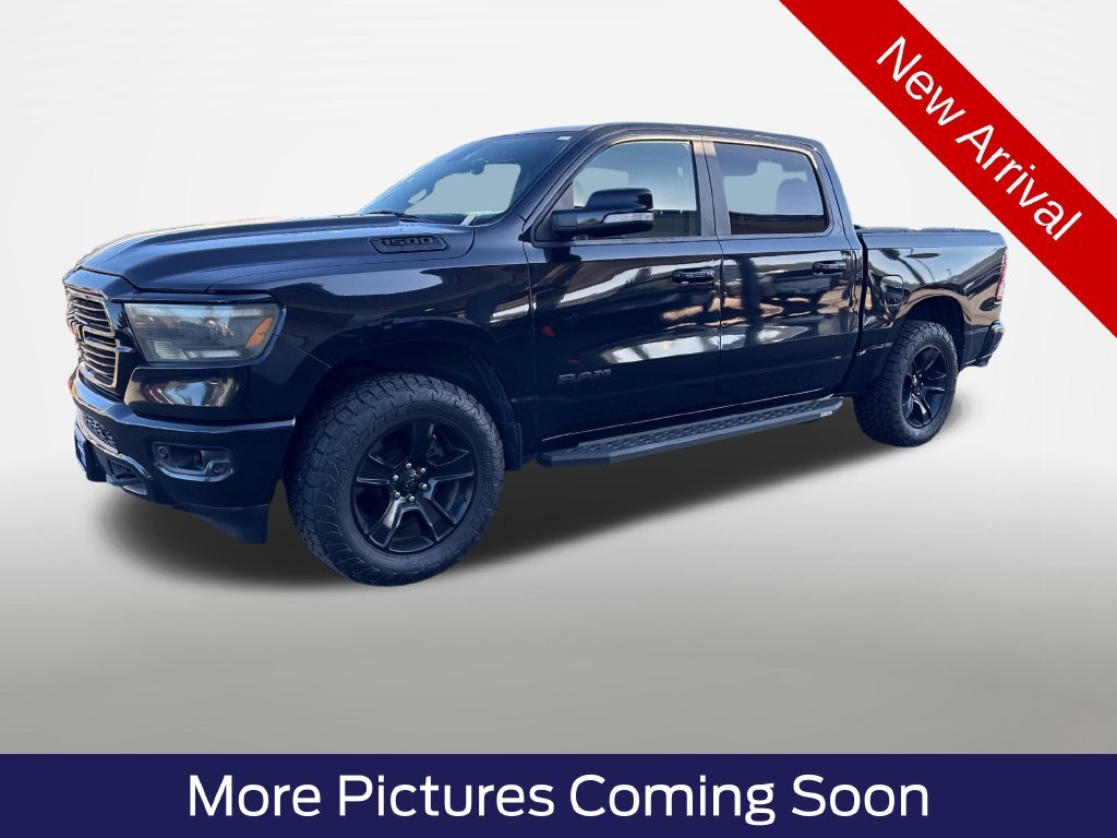 Certified Used 2021 Diamond Black Ram Big Horn/Lone Star image 1