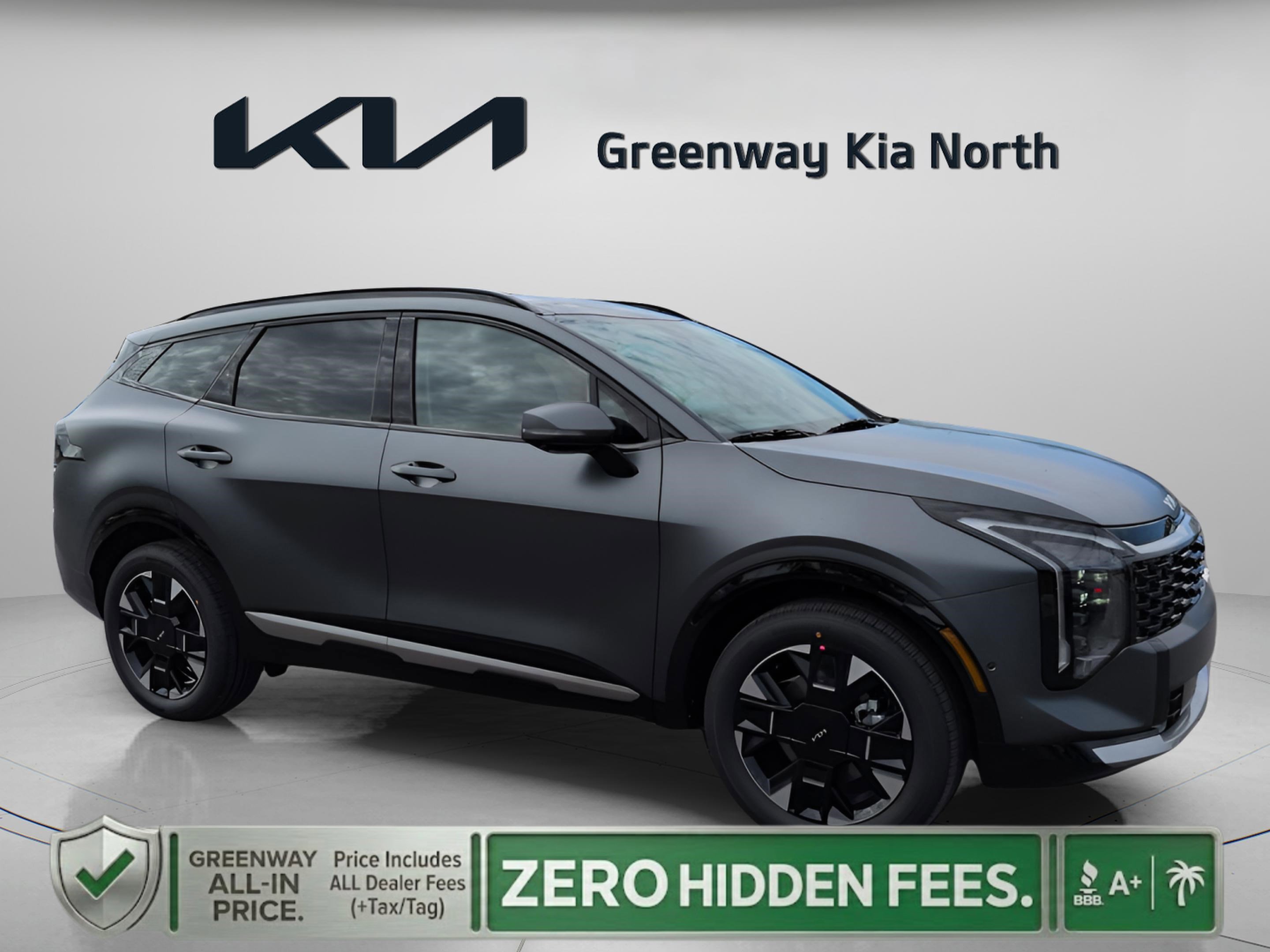 New 2026 Shadow Matte Gray Kia SX Prestige image 1