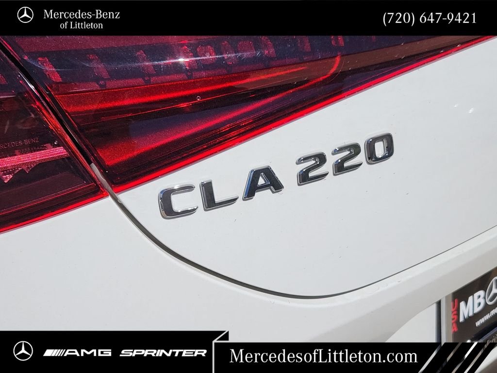 New 2027 Polar White Mercedes-Benz CLA 220 image 11