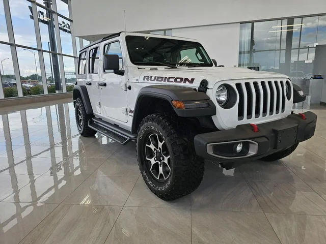 2021 Jeep Wrangler UNLIMITED RUBICON 4X4 CUIR SIEGES ET VOLANT CHAUFFANTS CAMÉRA AIR BLUETOOTH