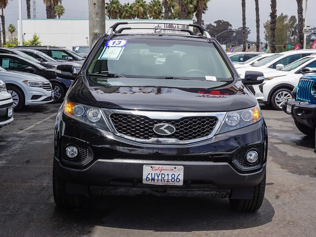 Used 2013 Kia Sorento EX with VIN 5XYKU4A29DG341496 for sale in San Diego, CA