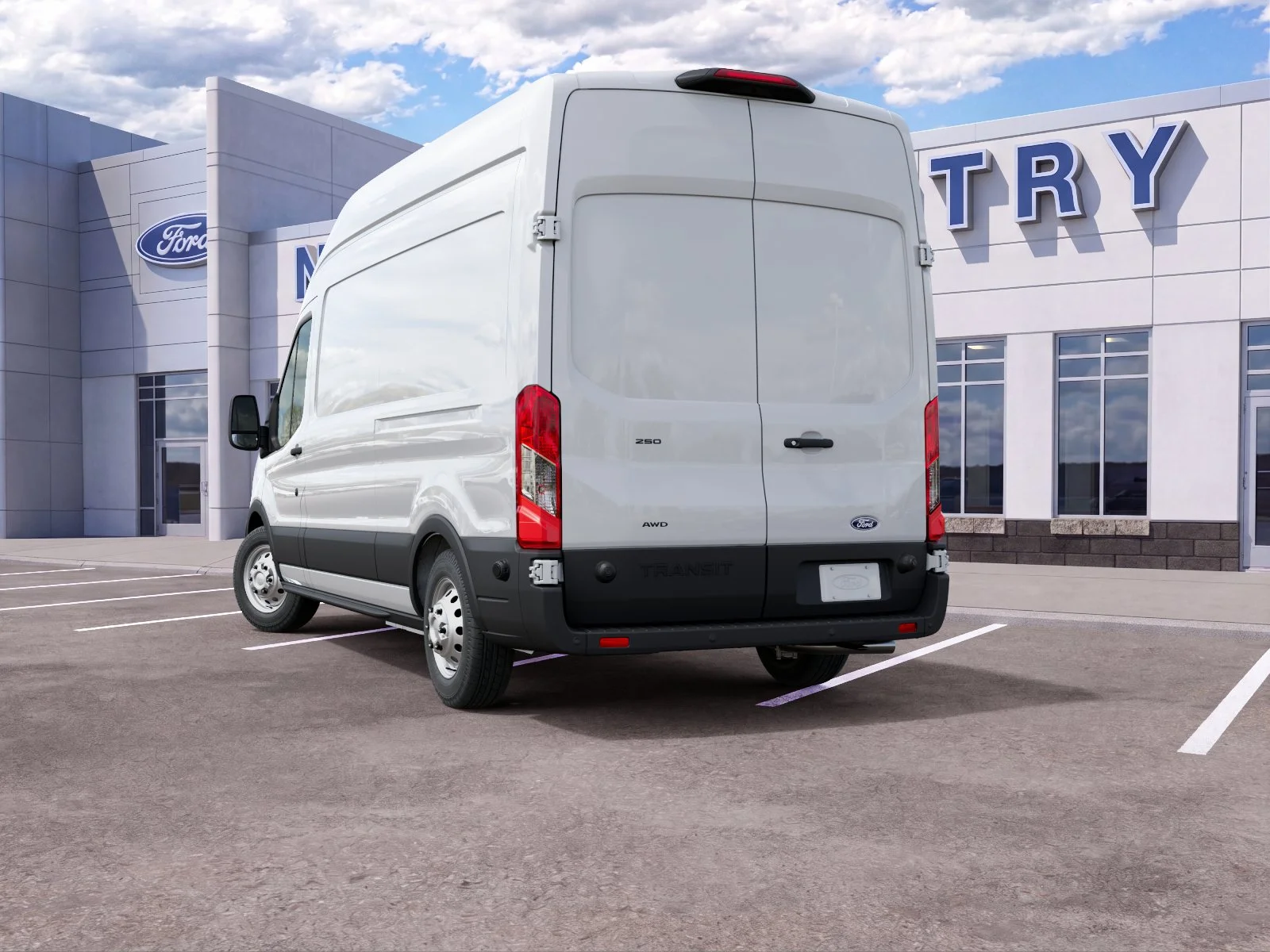New 2027 Oxford White Ford Cargo Van image 32