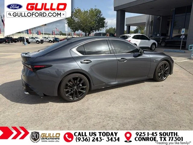 Used 2023 Cloudburst Gray Lexus 350 F SPORT Design image 4