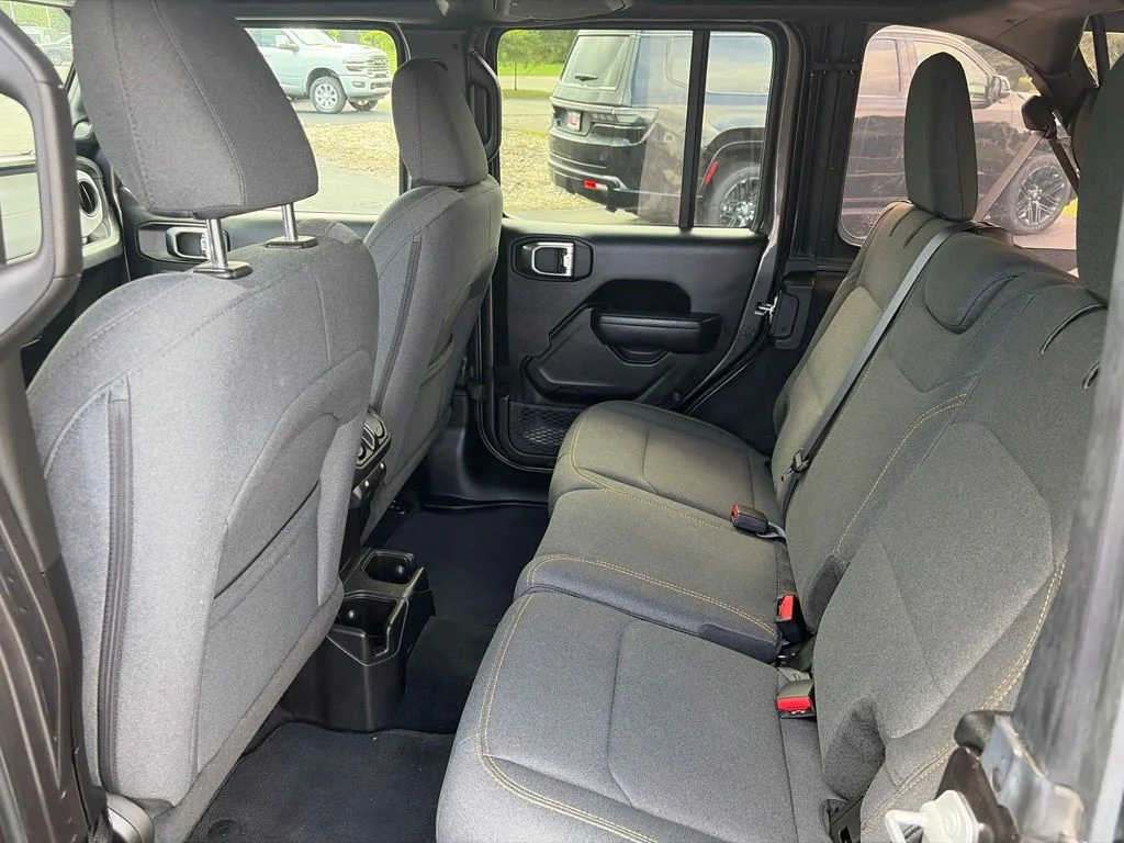 Certified Used 2025 Gray Jeep Sport S image 14