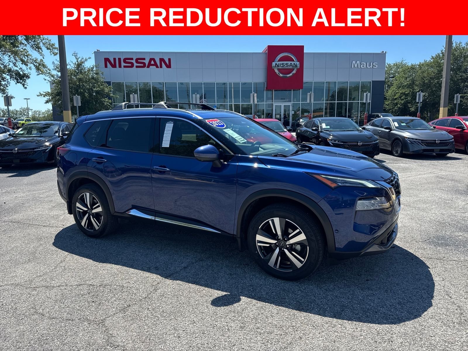 Certified Used 2023 Blue Nissan SL image 1