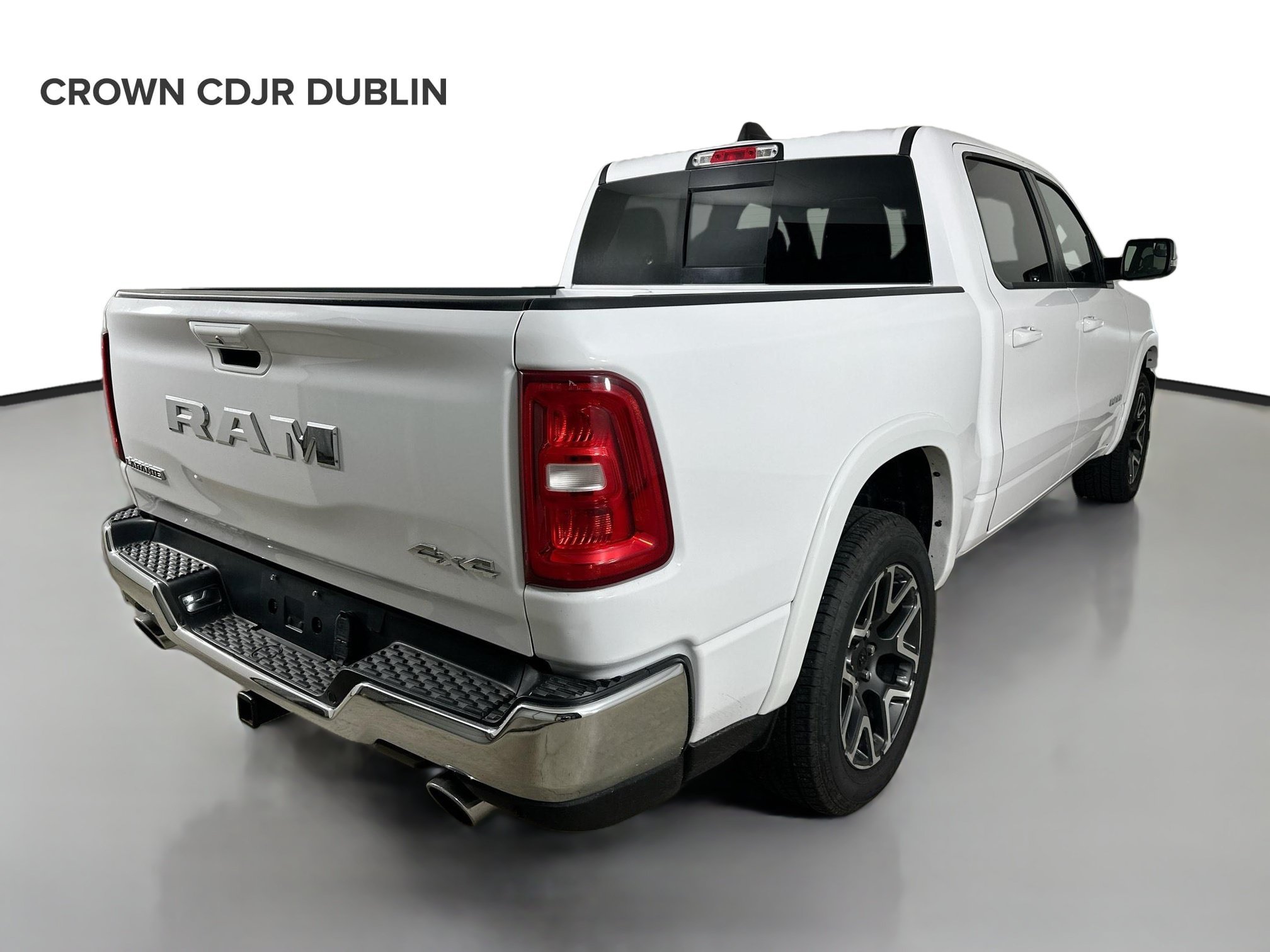Used 2025 Bright White Clearcoat Ram Laramie image 5