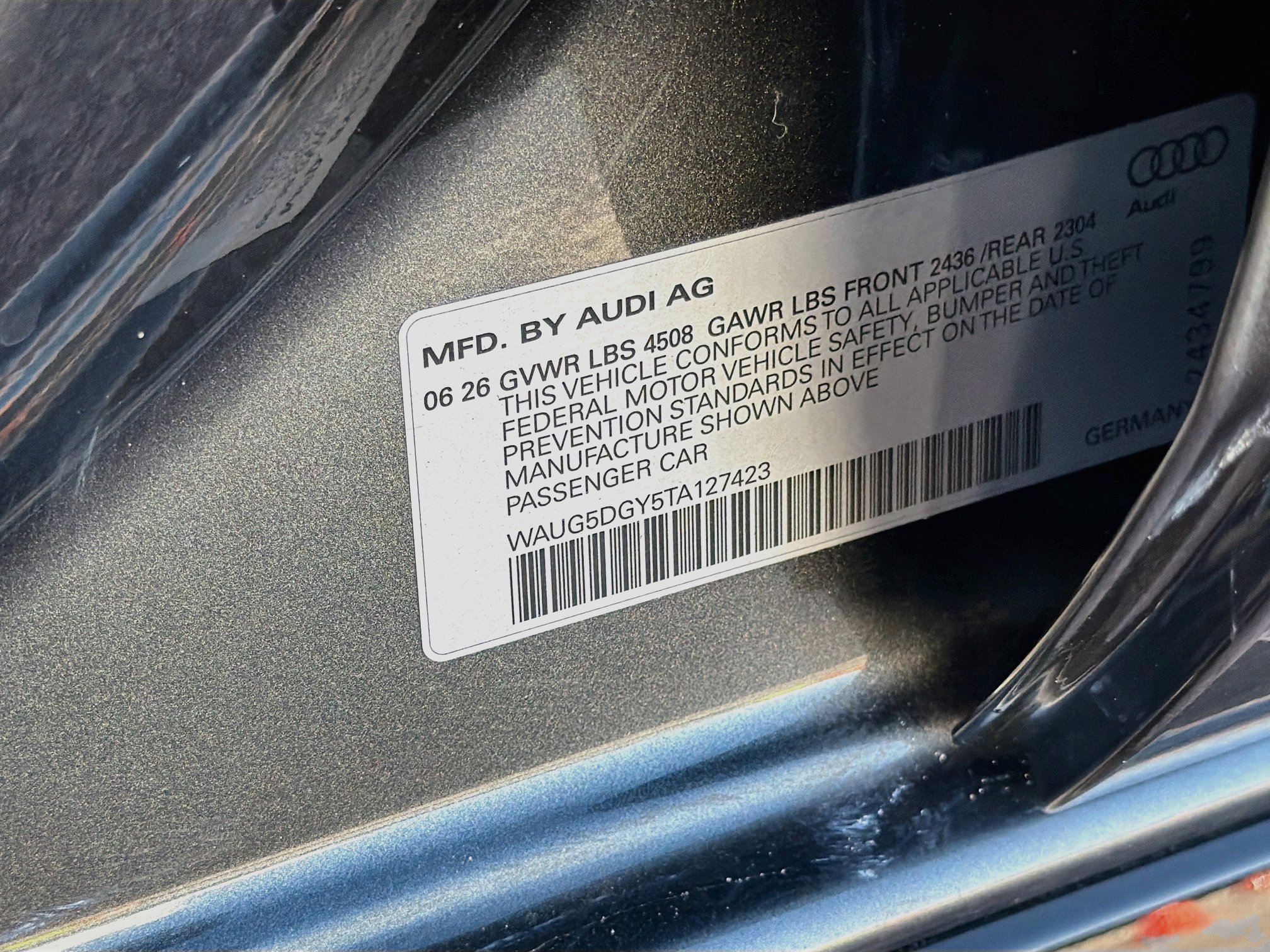 New 2026 Daytona Gray Pearl Effect Audi 4DR QTRO 2.0 TFSI image 42