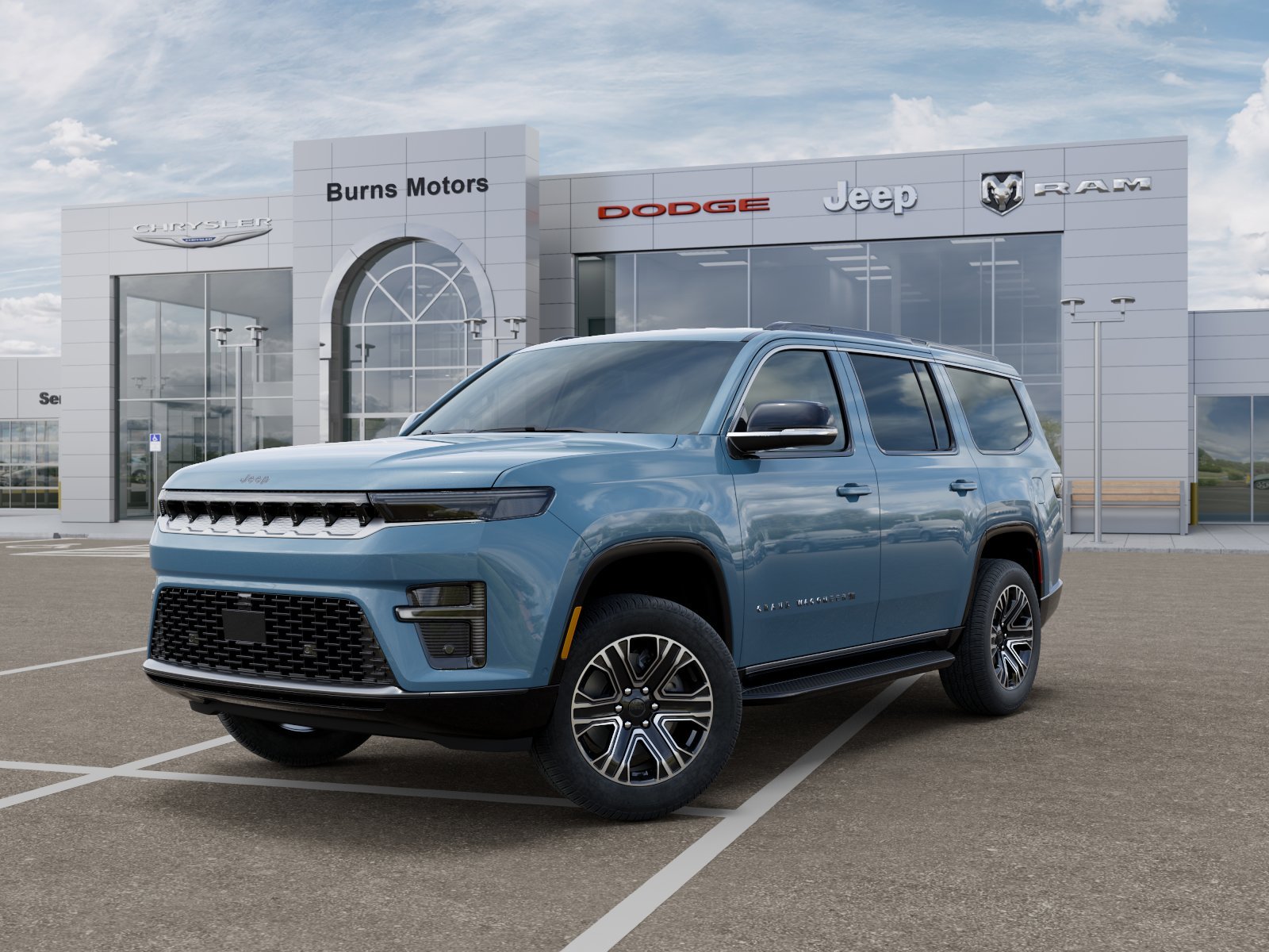New 2026 Steel Blue Exterior Paint Jeep 4x2 image 27