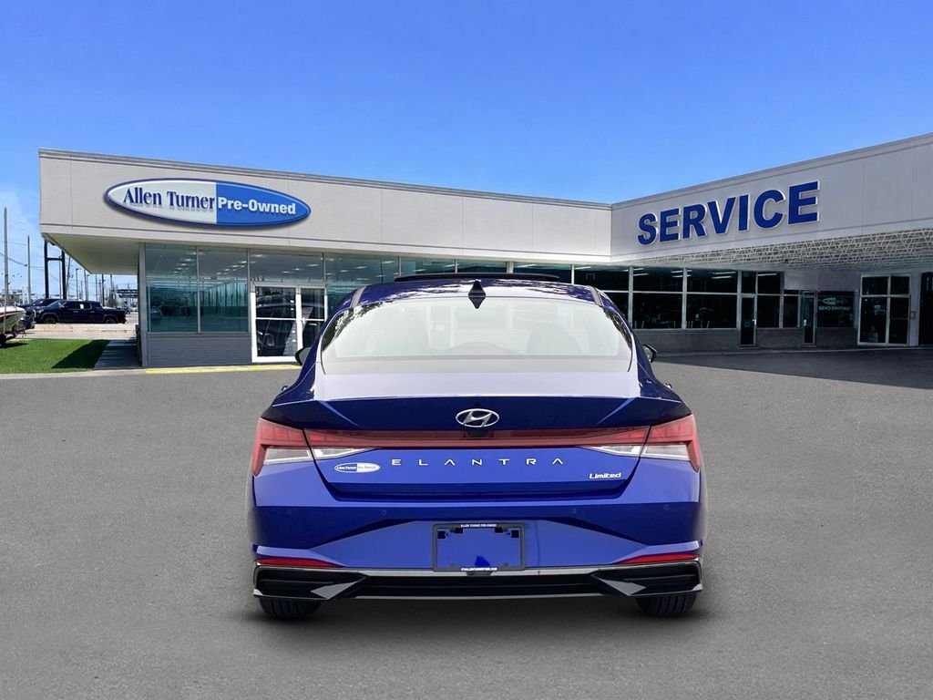 Used 2023 Intense Blue Hyundai Limited image 7