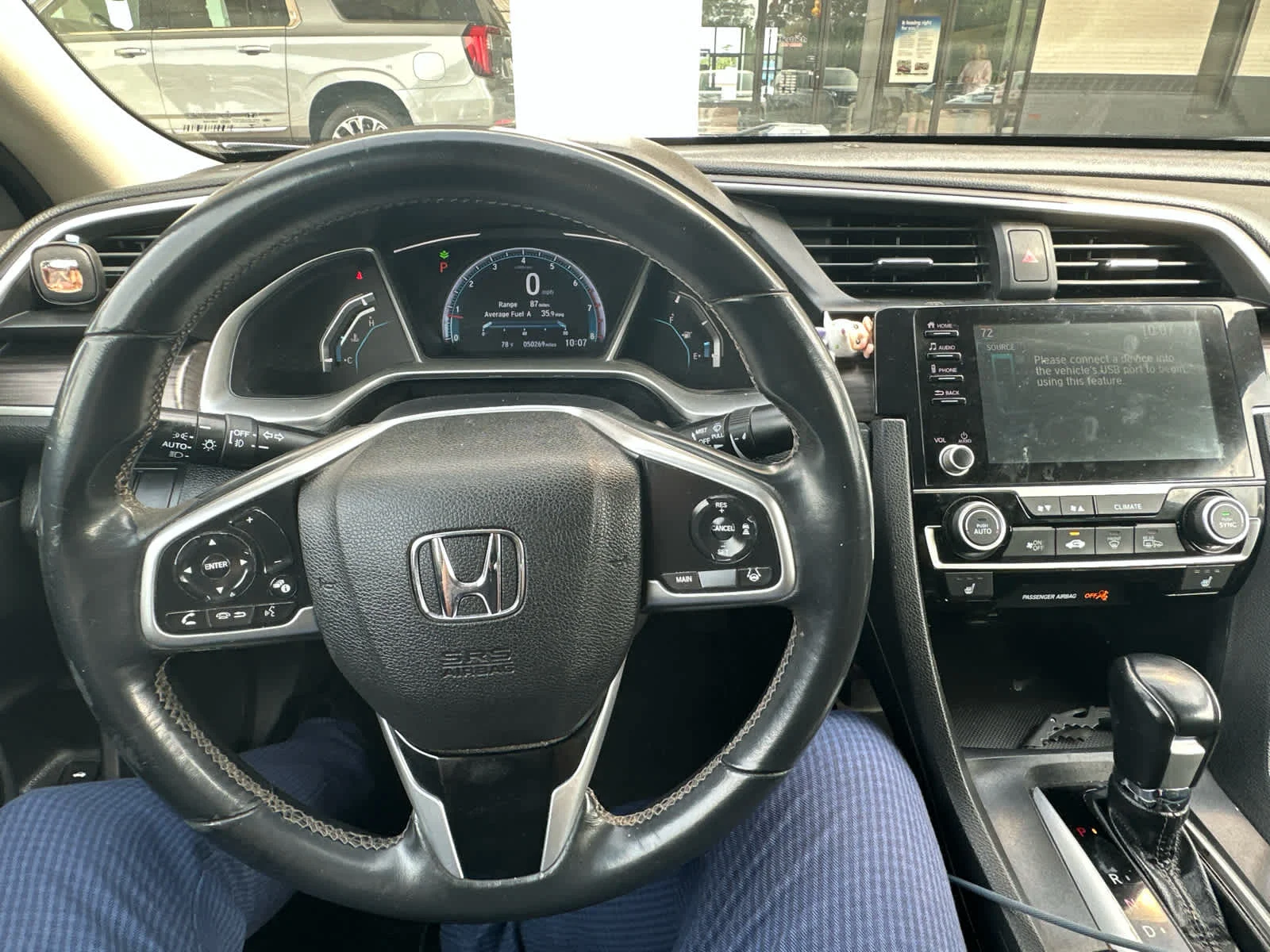 Used 2019 Lunar Silver Metallic Honda EX image 8