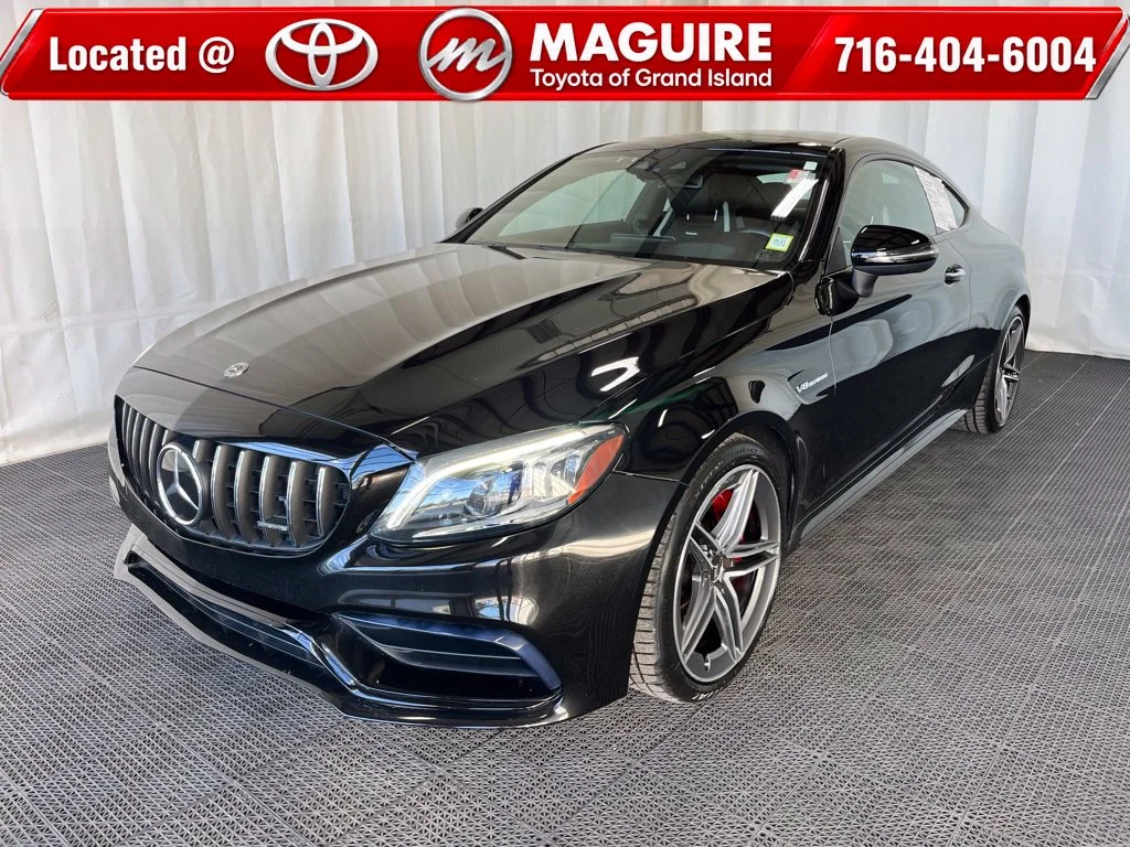 Used 2020 Obsidian Black Metallic Mercedes-Benz C 63 S AMG® image 1